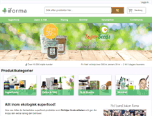Tablet Screenshot of iforma.se